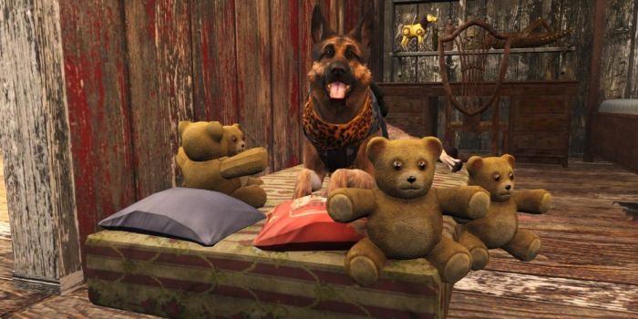 Fallout teddy bear collection so gaming