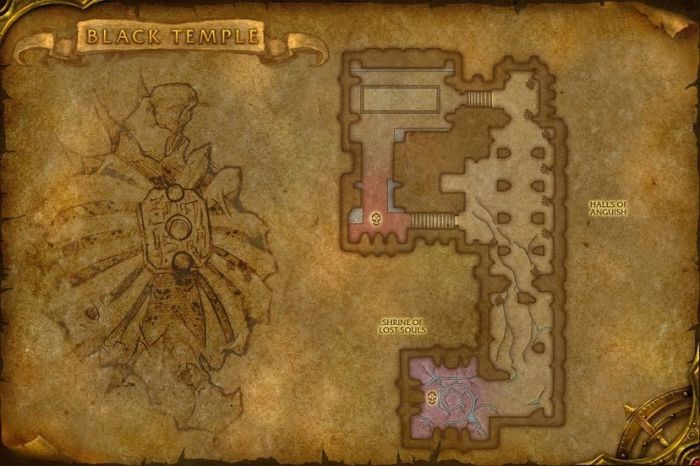 Map of black temple