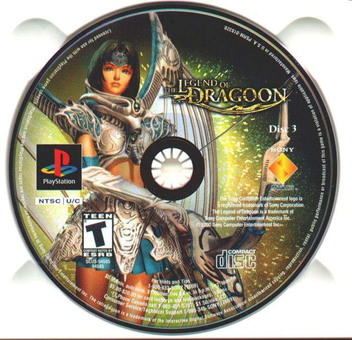 Dragoon legend disc iso