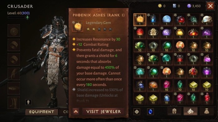 Diablo gems legendary