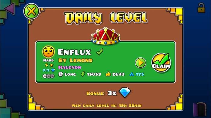 Geometry dash daily level