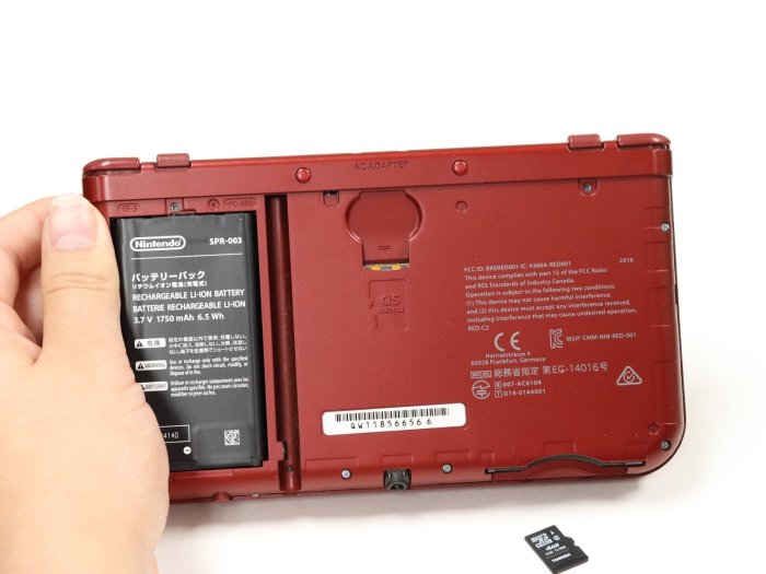 New 3ds sd card slot