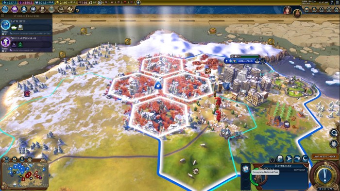 National parks civ 6