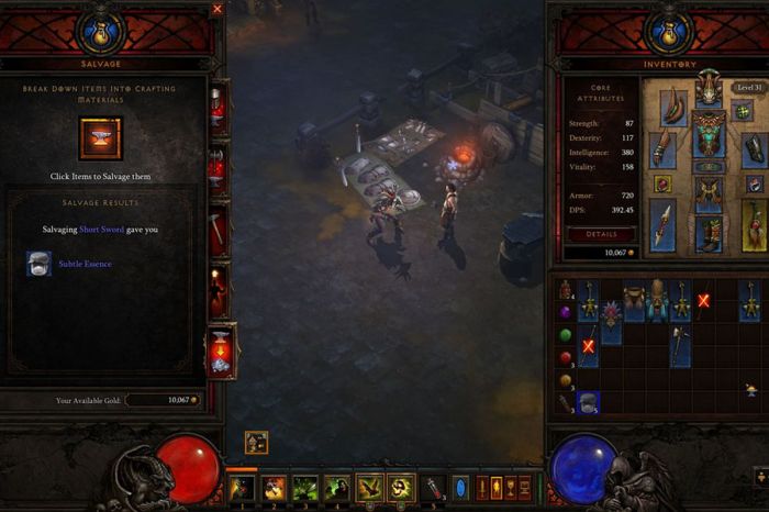 Diablo 4 dummy target