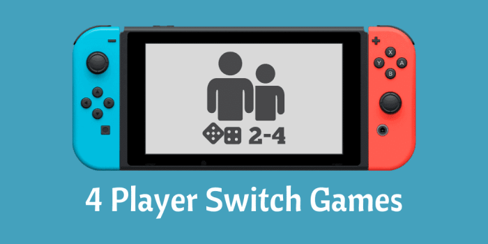 4+ player switch games