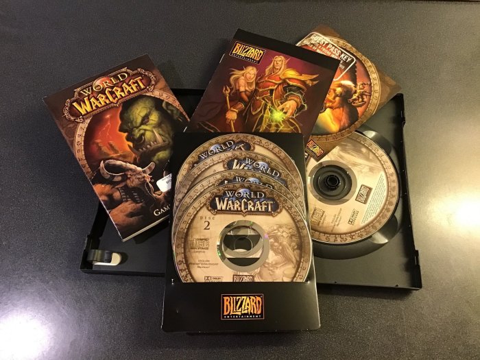World of warcraft cd rom