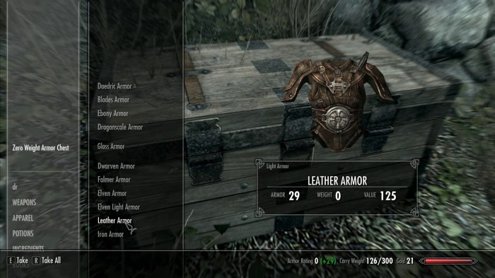 Skyrim set npc weight