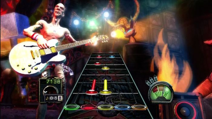 X box 360 guitar hero