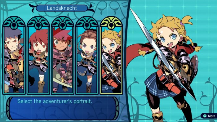 Etrian odyssey 2 classes