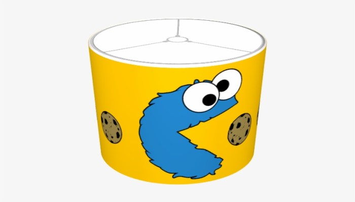 Pac man cookie monster