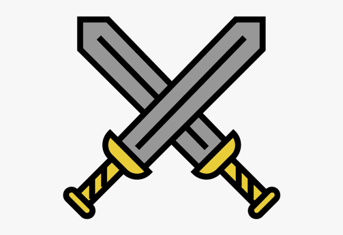 Sword icon symbol vector sign vecteezy copy