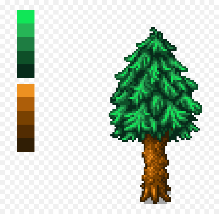 Pine tree stardew valley