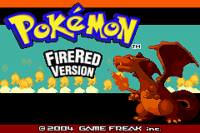 Pokemon gba fire red rom