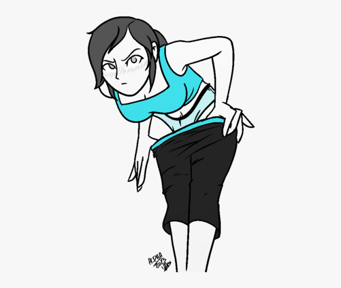 Hot wii fit trainer