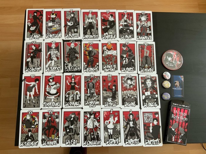 Persona 5 tarot deck