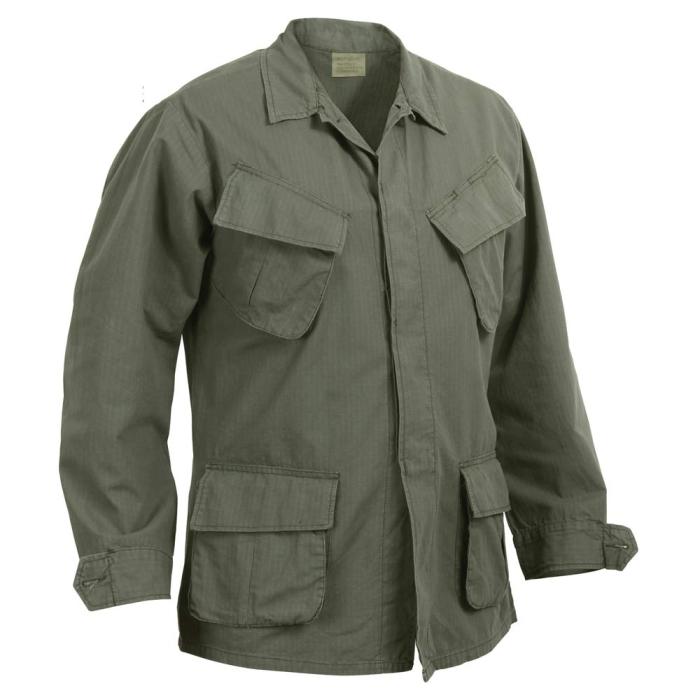 Army fatigue shirt men