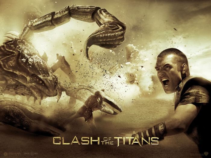 Titans clash movie poster original vintage hildebrandt 1981