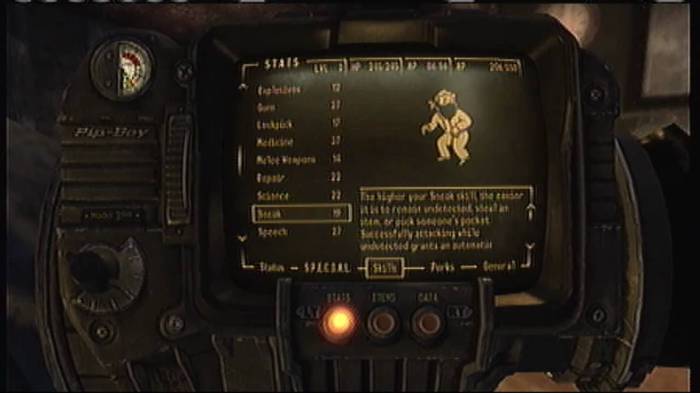 Fallout vegas stats skills nv random things posted