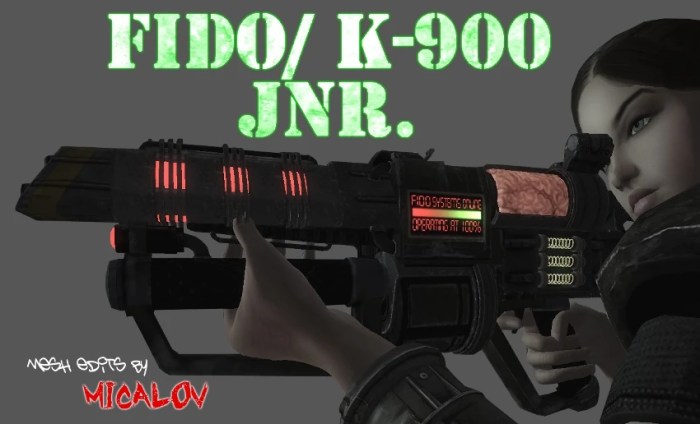 Mods fido k9000 laser pages nexusmods