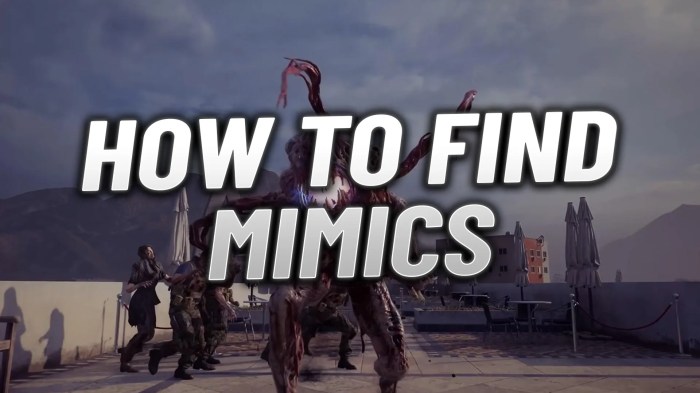 How to find mimics mwz