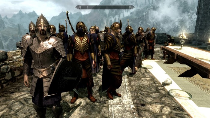 Skyrim lord of the rings