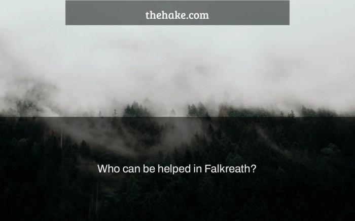 Help people of falkreath