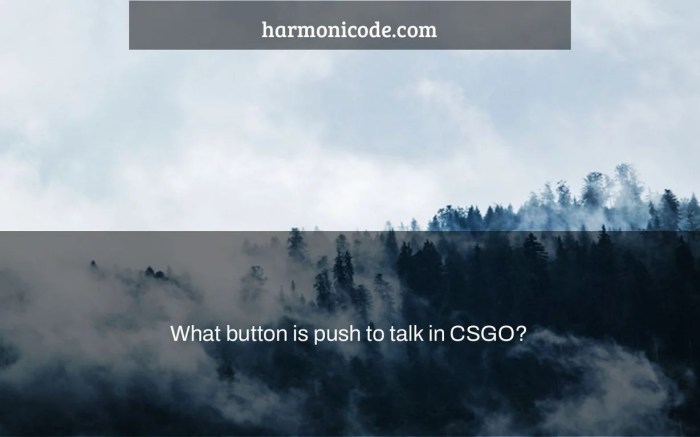 How to talk on csgo