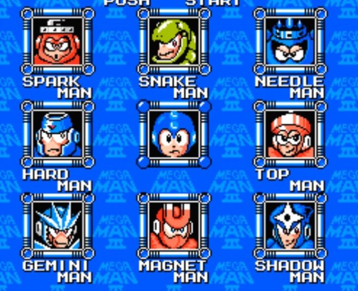 Boss order mega man 3