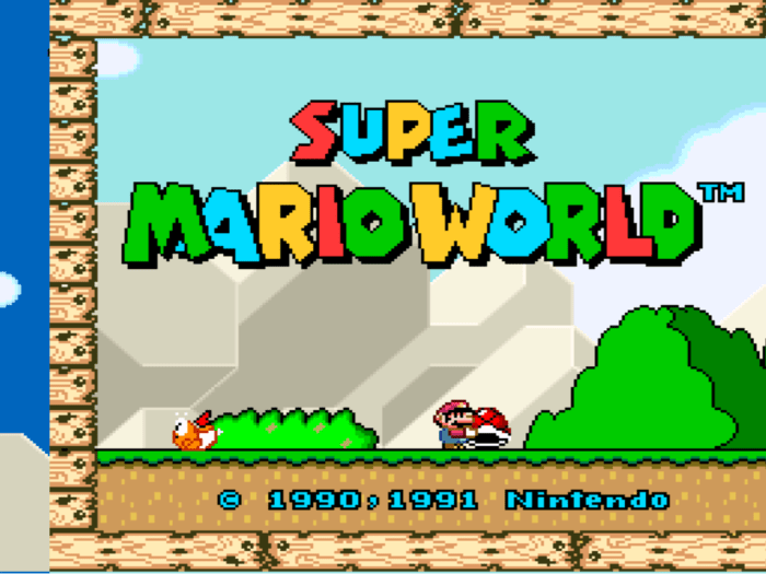 Mario snes super bros hack