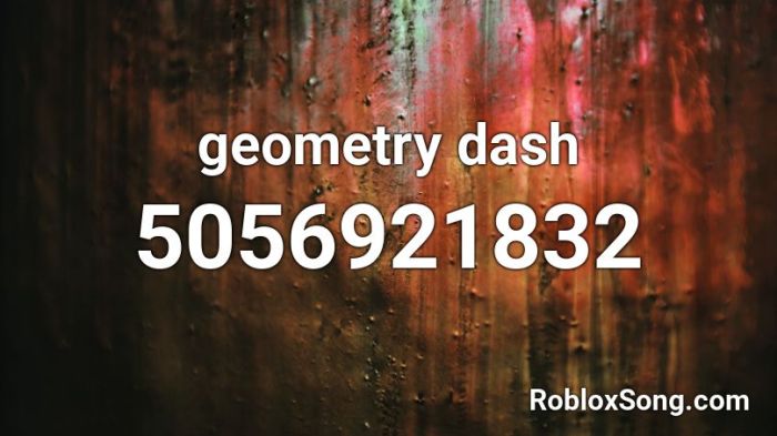 Geometry dash song ids
