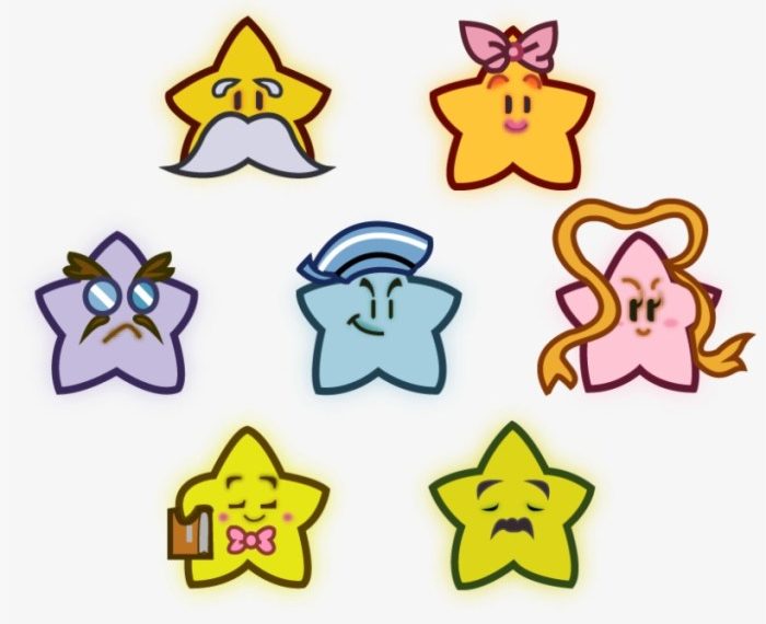 Star pieces paper mario