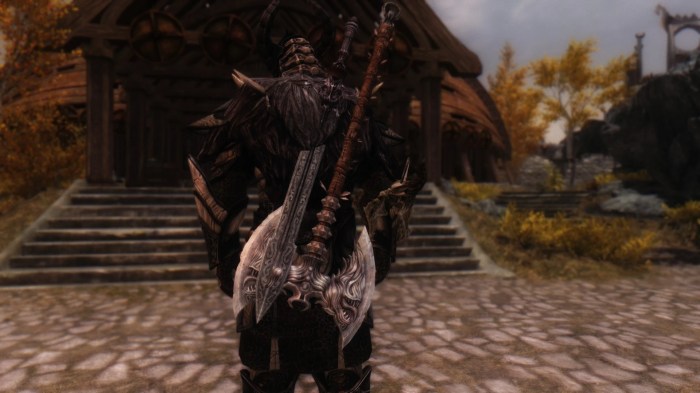 Handed skyrim weapon