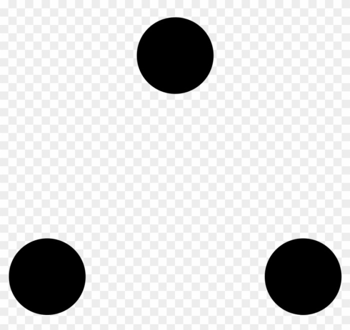 3 dots means i love you