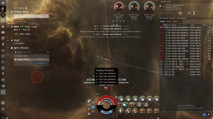 Eve level 5 missions