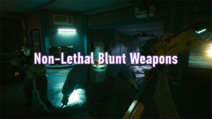 Cyberpunk 2.0 non lethal