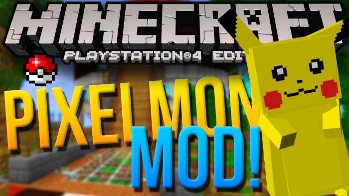 Mods on minecraft ps4