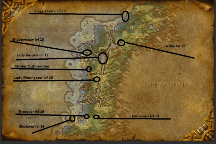 How do i get to darkshore