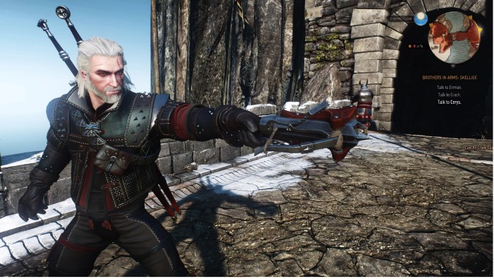 The witcher 3 crossbow