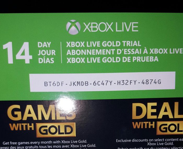 Codes for xbox live free