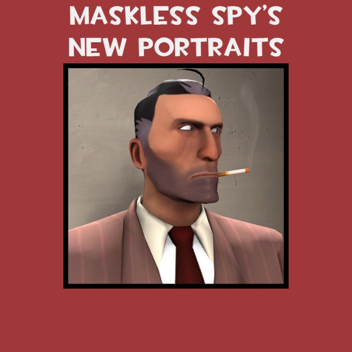 Spy tf2 without mask