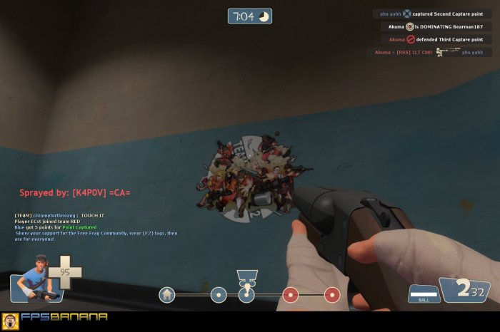 Tf2 can't see sprays