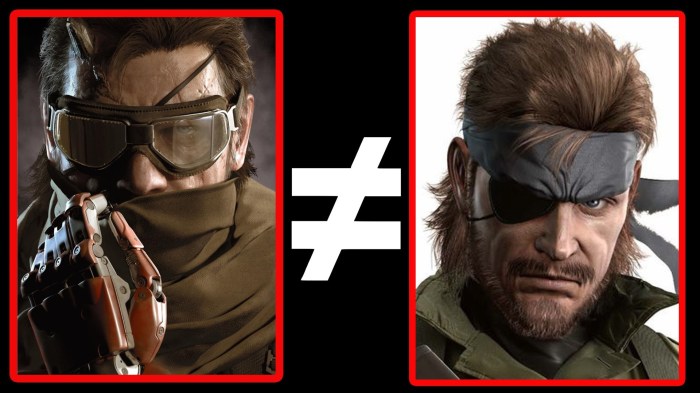 Big Boss And Venom Snake