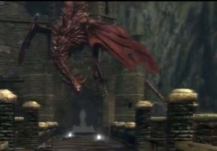 Dark souls red dragon