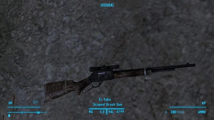 Brush gun mods fallout vegas scope v1 cool nexusmods