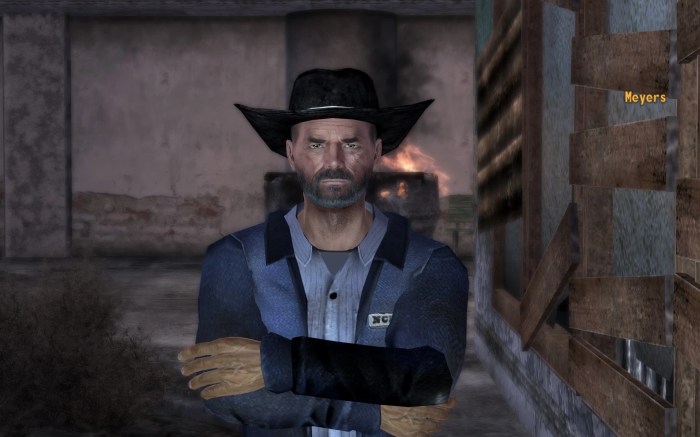 Meyers sheriff fallout hat without