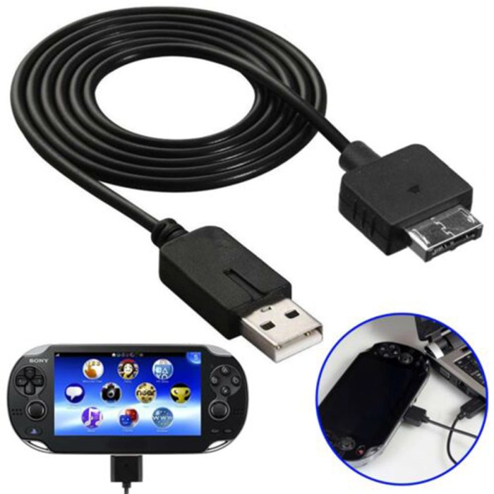 Vita cable ps charging usb sync transfer data psv