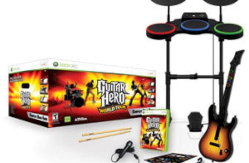 Guitar hero band set