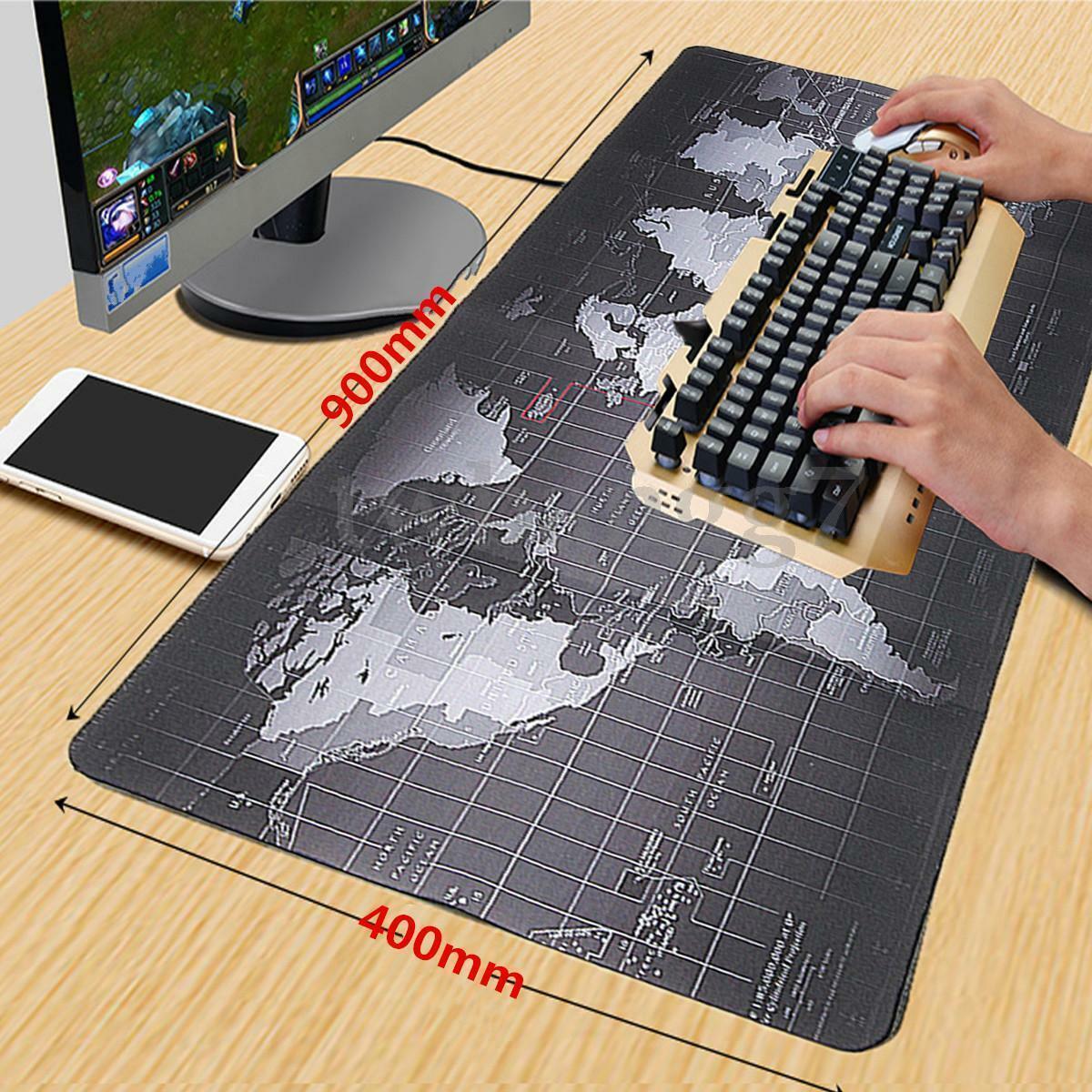 Gaming keyboard mouse mat