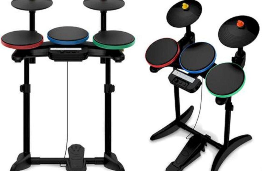 Wii rock band drum set