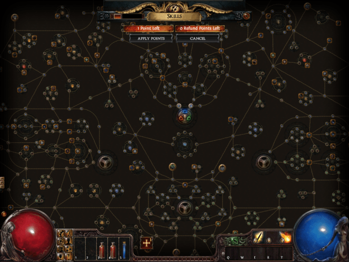 Path of exile attributes